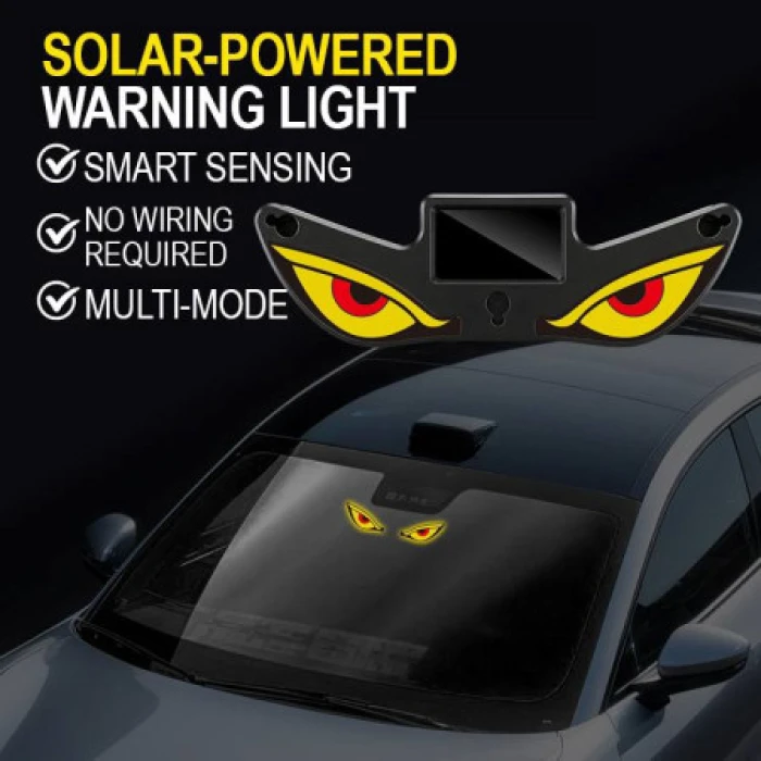 Solar Demon Eye Warning Light
